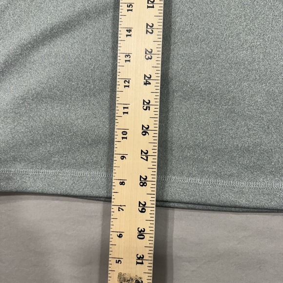 The North Face Sweatshirt Mens XL Gray Blue Long Sleeve 1/4 Zip Pull Over Logo - Picture 4 of 9